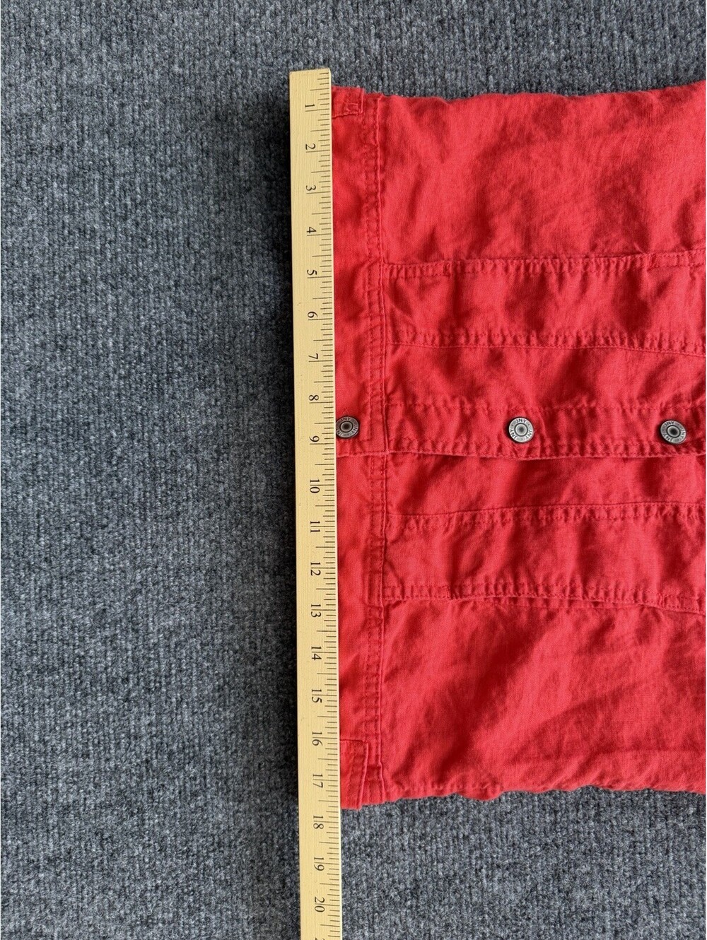 JNY Jones New York 100% Linen Jacket Natural Fibers Layers Fall Spring Casual S - Picture 15 of 15